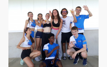 9 Athlètes ont représenté le club au Meeting National de Tergnier